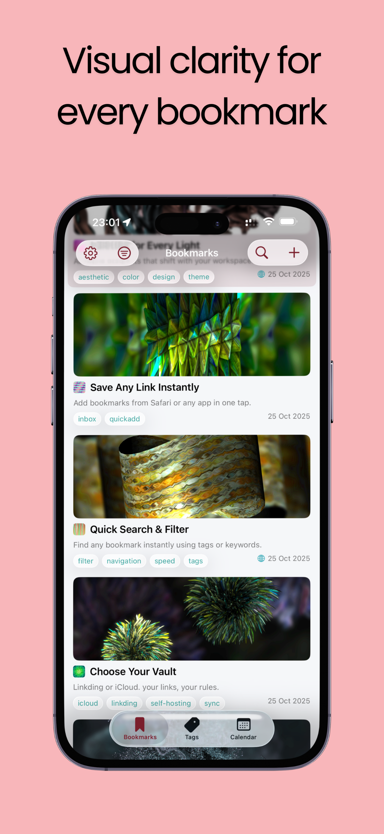 LinkShell iPhone interface 2